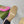 GG WOMEN'S HORSEBIT SLINGBACK IN FUSCIA PINK CALFSKIN WITH RHINSTONES