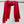 LONG SCARF 195 CM IN CHERRY RED CASHMERE 332745