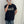 Celine Gothic Embroidered Plain Loose T-shirt Black Cotton
