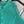 CD Hollow Woven Dress Green cotton