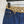 Gucci Old Flower Waist Jeans Blue Cotton
