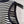 CD Striped High Waist Top Dark Blue White Viscose