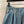 CD Tiger Skirt Blue Cotton