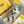 FF Feel Yellow Grey Canvas Slide