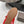 alaia ballet flat fishnet red lambskin