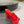 Alaila High Sandal 115mm In Red Glossy Lambskin 954872