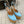 Alaila Wedge Sandals 115mm In Light Blue Glossy Lambskin 954883