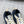 HM Sneaker 10mm In Deep Blue Mix Beige Suede And Windbreaker Fabric 954750