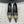HEELED PUMPS 65 MM IN BLACK SMOOTH LAMBSKIN GOLD HARDWARE