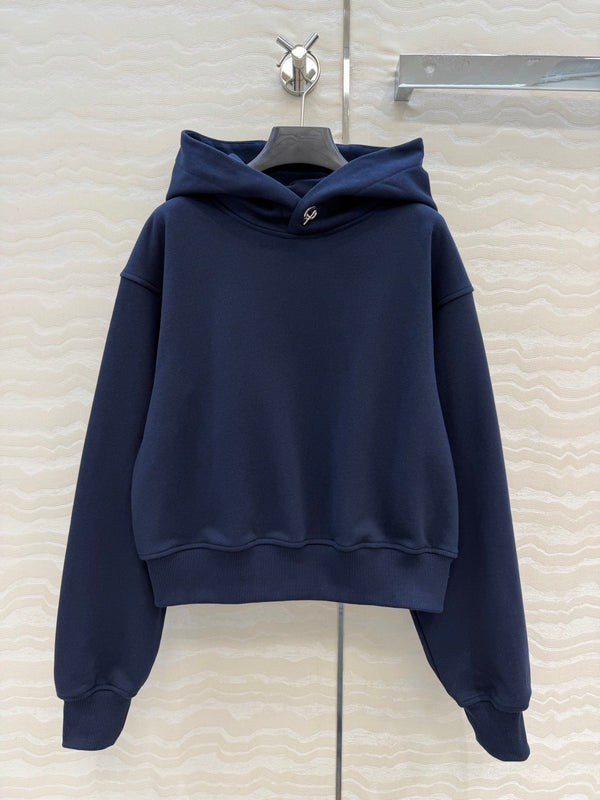 HM 26s Hoodie Sweatpants Set Navy Blue Cotton Blend 429432