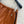 Miu SS26 Striped Nappa Leather Shorts Brandy Lambskin 351107