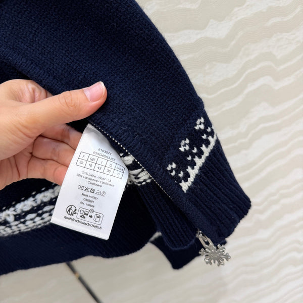 CD 2026 Cardigan Wool Cashmere Knit 435693