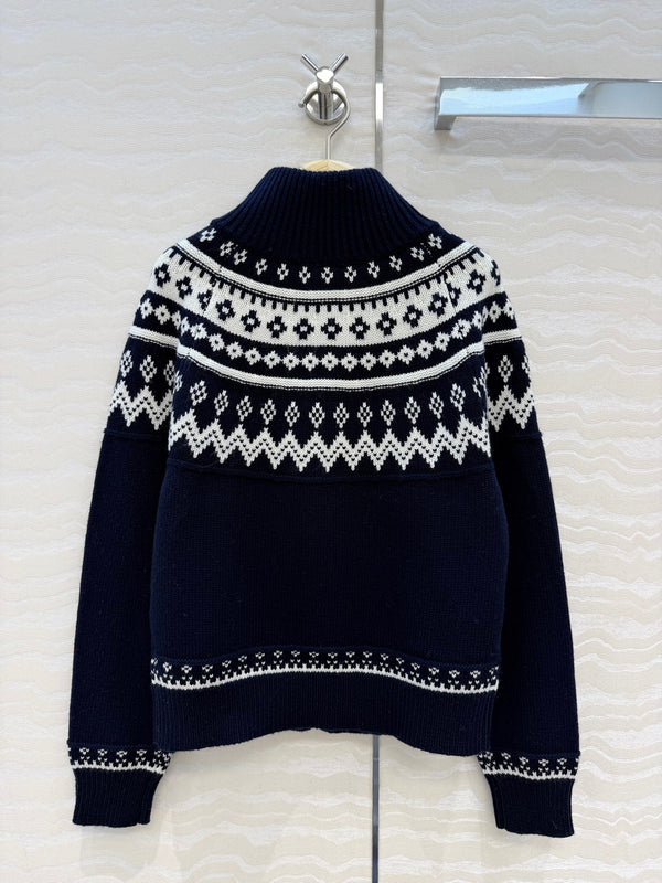 CD 2026 Cardigan Wool Cashmere Knit 435693