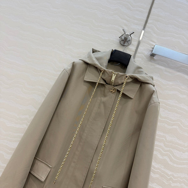 CC 2026 Parka Khaki Cotton Gabardine 435596