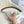 CEL Silver 25mm Triomphe Belt White Beige Canvas 180419