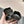 mule sandal cross black lace fabric