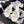 CC 25C Thong Sandal Bow White Lambskin 233563