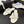 CC 25C Thong Sandal Bow White Lambskin 233563