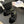 CC 25C Three Strap Mule Black Velvet fabric 233559