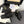 CC 25C Three Strap Mule Black Lambskin 233557