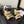 cc25 slingback sandal ̣65mm bow black grosgrain gold canvas 233590