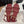 CC 25S Sandal Three Leather Strap Red Calfskin