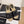CC 25 Camellia 40 Mule Black Leather and Espadrilles Mix Wood Sole 277720