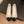 CC 25 Ballet Flat White Fabric Black Grosgrain