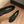 CC 25 Ballet Flat Black Fabric Grosgrain