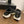 CC Toe Sandals Black Mix Camellia Pattern Leather 299539