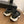 CC Toe Sandals Black With White Leather 299543