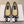 CC 26 Shearling Ballet Flat White Beige Cowhide Wool 588919