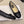 CC 26 Shearling Ballet Flat Black Beige Cowhide Wool 588921