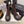 CC 26 Boot With Lug Sole Chocolate Black Suede Leather 588680