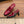 CC 26FW Slingback 7.5cm Black Burgundy Lambskin Patent Leather 676113