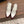 CC 26FW Slingback 7.5cm Chocolate White Lambskin Patent Leather 676117