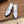 CC 26FW Slingback 7.5cm Grey Black Suede Patent Leather 676121
