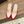CC 26FW Slingback 7.5cm Pink Red Suede Patent Leather 676122