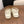 CC Dad Sandals White Pink Brown Calfskin 850576