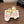 CC Dad Sandals White Pink Brown Calfskin 850576