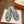 HM 26s Oran Studded Sandals In Dusty Blue Calfskin