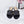 CD 26s Slippers Black Beige Cowhide 681587
