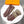 TOUCHSCREEN GLOVES IN CHESTNUT BROWN LAMBSKIN MIX FOX FUR 103797