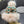 BEANIE HAT IN COLORFUL WOOL AND RABBIT FUR 392116