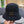 BUCKET HAT IN BLACK WOOL PLUSH 399230