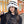 BUCKET HAT IN BLACK MIX WHITE RABBIT FUR 404640
