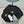 SET HAT AND SCARF IN BLACK WOOL 420823
