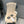 SET BEANIE HAT AND SCARF IN BISQUE BEIGE WOOL 424022