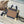 PETITE VALISE 22 IN BROWN MONOGRAM REVERSE CANVAS AND BLACK CALFSKIN TRIM GOLD HARDWARE
