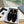 CC Moccasins Black Chain Suede And Fleece